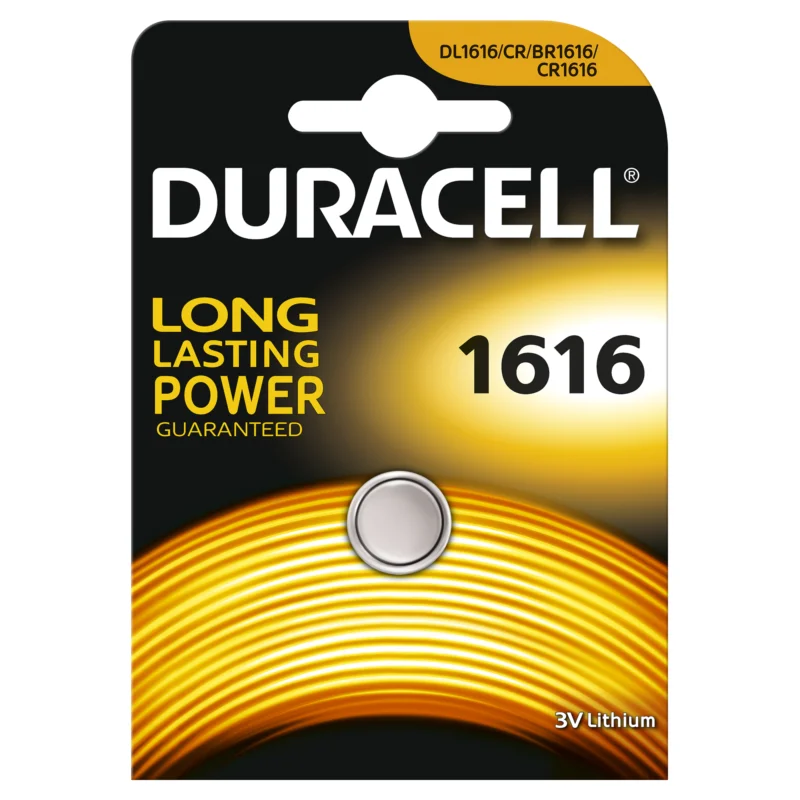 Seizoensaanbieding Duracell - Batterij - Duracell DL1616 (Blister a 1st) Verpakt per doos a 10 blisters = 10 batterijen - CR1616 - 80214700